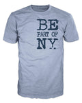 BENY T-Shirt – Grey with Blue Logo