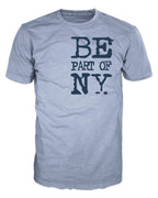 BENY T-Shirt – Grey with Blue Logo