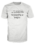 Brooklyn Style - White with Black Design - BSD00100001