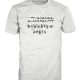 Brooklyn Style - White with Black Design - BSD00100001 - Adult Large